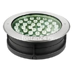 Встраиваемый LED-прожектор 36-диодный 12/24VDC IP67, Д=320 мм MONO