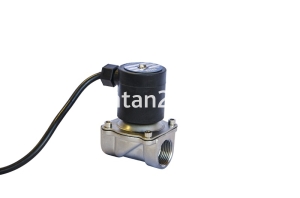 Быстродействующий электромагнитный клапан, IP68, DN25, 12B DC, ЭМК-1"-12В, нерж. сталь