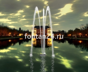 Плавающий фонтан "Комета III", h=8 м