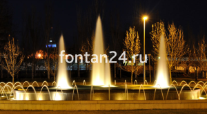 Фонтанная насадка Joint Cascade 2½", 125 мм, с шаровым соединением