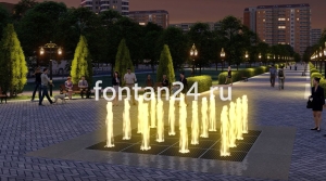 Фонтан для парка "Кубик-Рубик средний"  4x4 м Фонтан для парка "Кубик-Рубик средний"  4x4 м