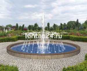 Фонтан для парка "Цветок" ø=6 м Фонтан для парка "Цветок" ø=6 м