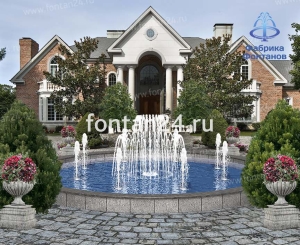 Фонтан для парка "Маркиза" ø=8 м Фонтан для парка "Маркиза" ø=8 м