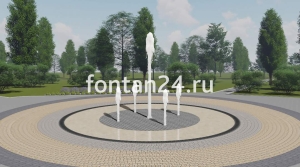 Уличный фонтан "Ария" ø=3 м Уличный фонтан "Ария" ø=3 м