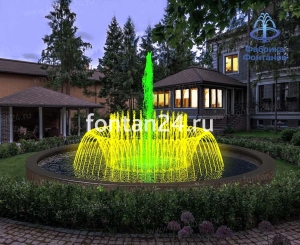 Фонтан для парка "Корона" ø=7,5 м Фонтан для парка "Корона" ø=7,5 м